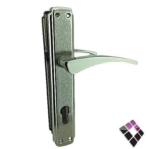 يد كالون ROI بلغاري طويل متحرك لون فضي مطفي رقم 404