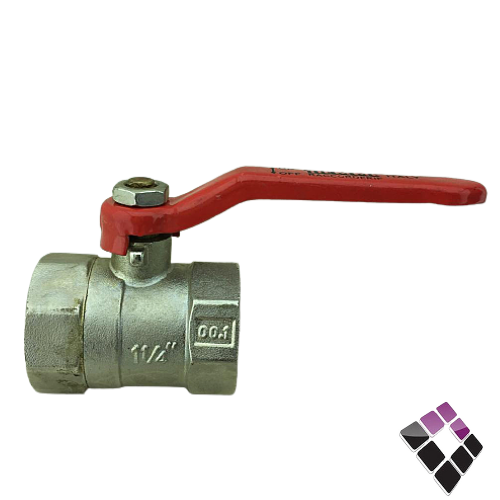 حنفية ايطالى TM يد احمر 1.1/4