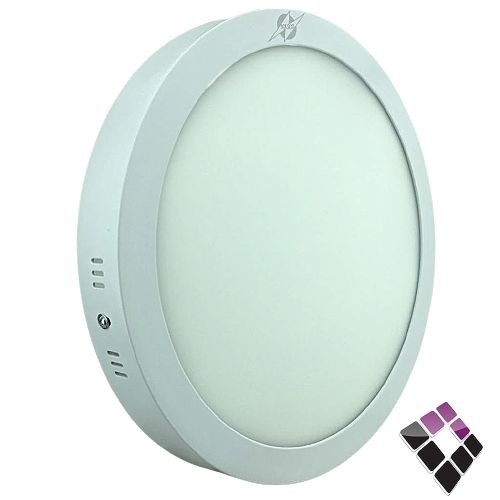 كشاف  LED  لطش خارجي NASCO مدور جرم ابيض إضاءة أصفر30W رقم 3-6238***