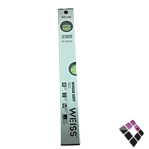 ميزان ماء فضي WEISS المانى اصلى 40 سم رقم 92040...