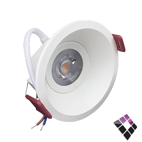كشاف LED سبوت لايت ثابت 7 سم HIGH STARS مدور جرم أ...