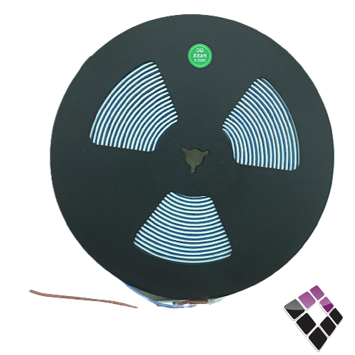 شريط زينة LED استريب STRIP عدسة نقاط SMD مباشر بدون ترنس + شريط لاصق VMAX قص كل 10سم إضاءة 3000 أصفر ...رقم الصنف (2510306)