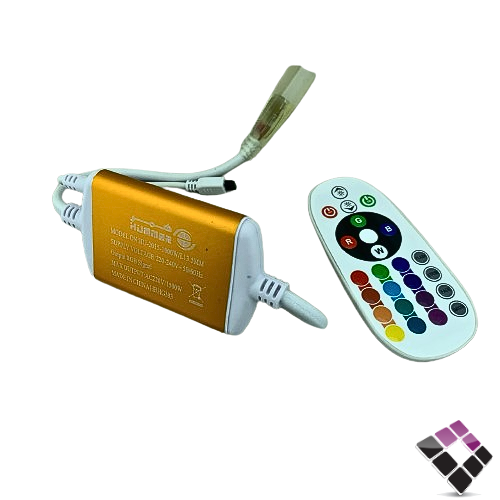 توصيلة لي زينة ملون همر HUMMER  مع ريموت 1000 وات رقم HU-2015-1000W/L13.5MM