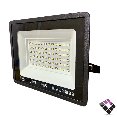 كشاف كوبس فلود LED خارجي همر HUMMER صيني نقاط SMD إضاءة 6500K أبيض 50W رقم HU1777
