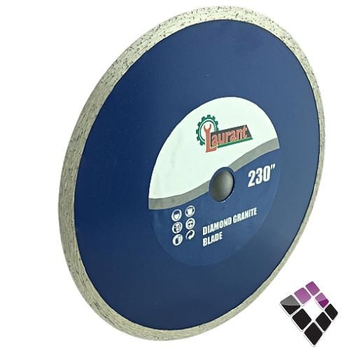 دسك صاروخ قص سيراميك LAURANT صيني أزرق 9"