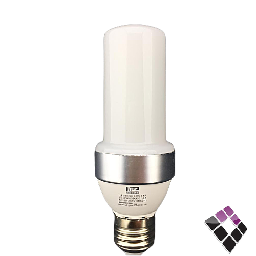 لمبة LED كبسولة بلاستك اسطواني مثلج MZ صيني إضاءة أبيض 12W ***