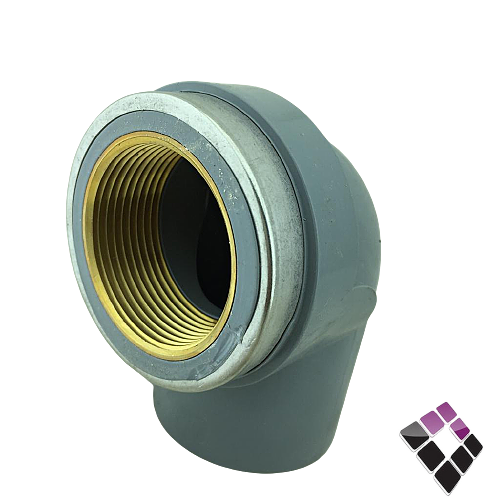 كوع سن داخلى نحاس حار CPVC  شانيل 1.1/2×1.1/2"