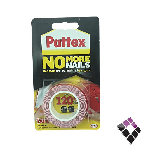 شطرطون تثبيت Pattex باتكس لاصق من جهتين للتثبيت عل...