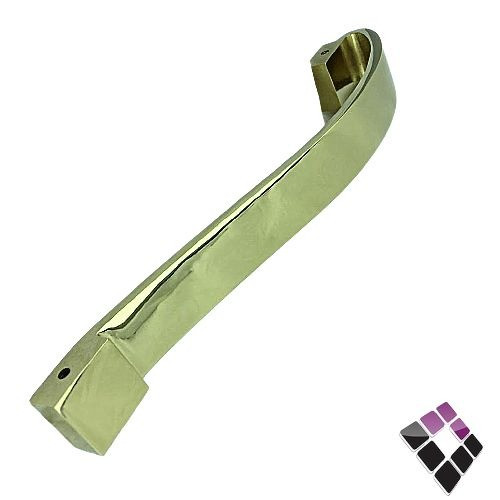 مسكة باب مقبض Kango استل استيل موديل قوس ذهبي لماع 27 سم رقم HA/1018/PVD