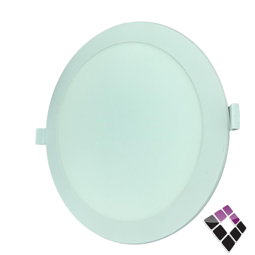 كشاف LED اسبوت داخلي إضاءة 65000Kأبيض 8"×20سم KODAK صيني شريحة SMD مثلج ترنس مدمج 24W رقم KDL-SMD-24-6500...رقم الصنف (23522836)