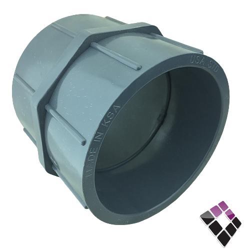 جلبة بلاستيك رمادي ضغط 80 بارد PVC شانيل سعودي 4"