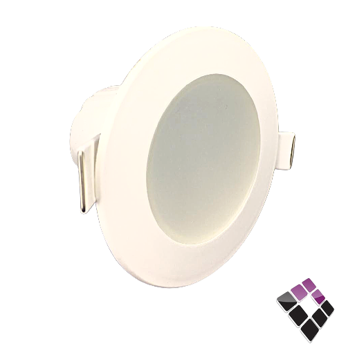 كشاف LED اسبوت داخلي 2"×7سم الفنار SMD جرم ابيض ثابت إضاءة أبيض 3.3W رقم DLPT3-DL