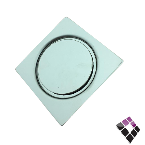 صفاية كروم إستيل رقم 304 صيني SILVER ثقيل 3 قطع + غطاء برم مسمار + برغي على الشبك 10*10...رقم الصنف (3433121)