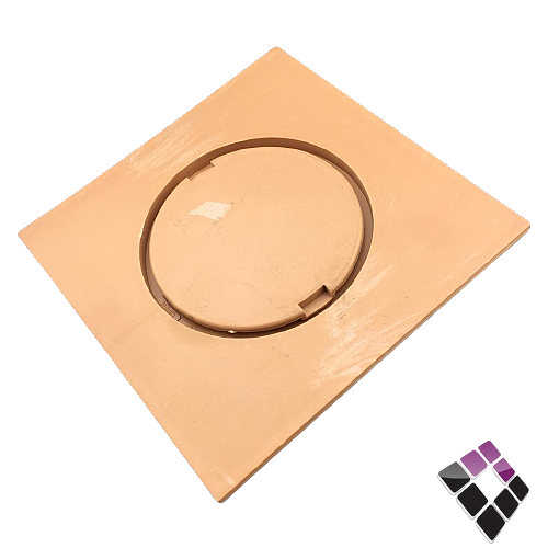 صفاية بلاستك بني قفل + تصريف تخصصي 20×20.