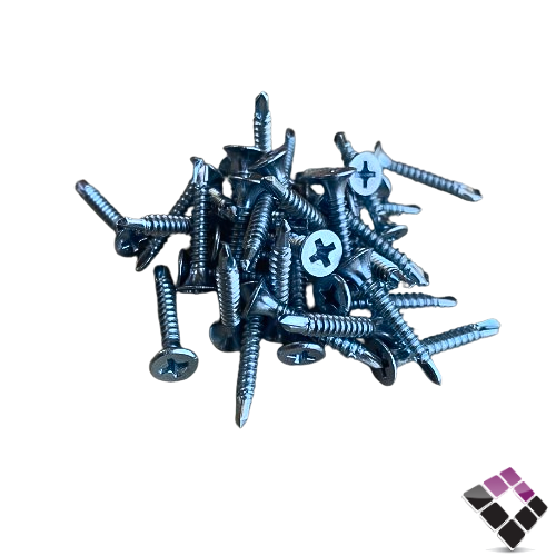 مسمار برغي صاج ابيض 7+8*1