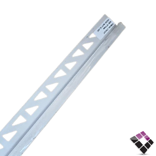 زاوية نهاية سيراميك المنيوم مربع DAR صيني لون كروم مطفي مقاس 12mmكبير طول 2.5M رقم ALG12