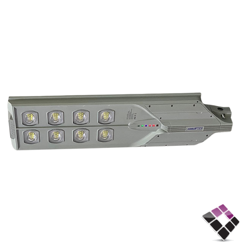 كشاف شارع LED يعمل على الطاقة الشمسية AL RAED الرائد إضاءة أبيض مع خلية ضوئية و ريموت 400W