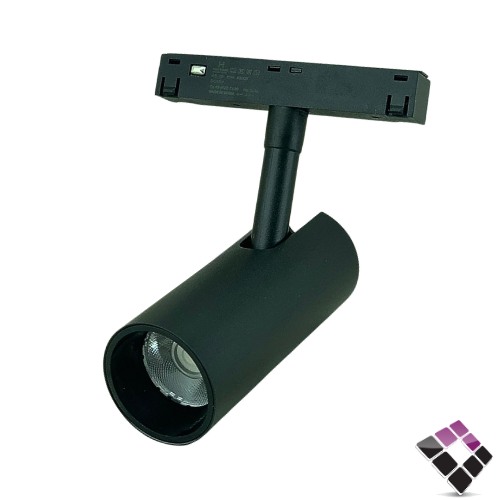 كشاف مجرى مغناطيس مجنتك موديل ترك لايت HIGH STARS جرم لون أسود 11CM إضاءة 4000K كريمي 10W رقم 2863