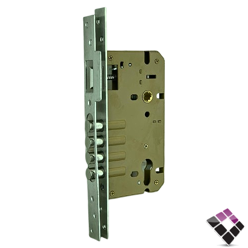 كالون باب خشب Kango صيني 4 قفل لون فضي مقاس 60 ملم بدون قلب سلندر رقم 4T-60mm-SN