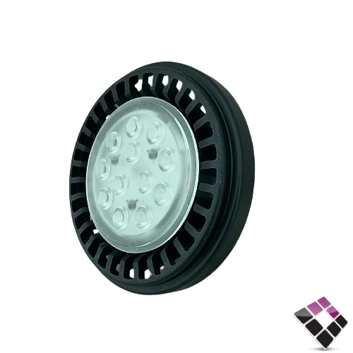 لمبة LED سبوت برم GU10 عريض ضاءة 4000K كريمي NEW POWER صيني 12W