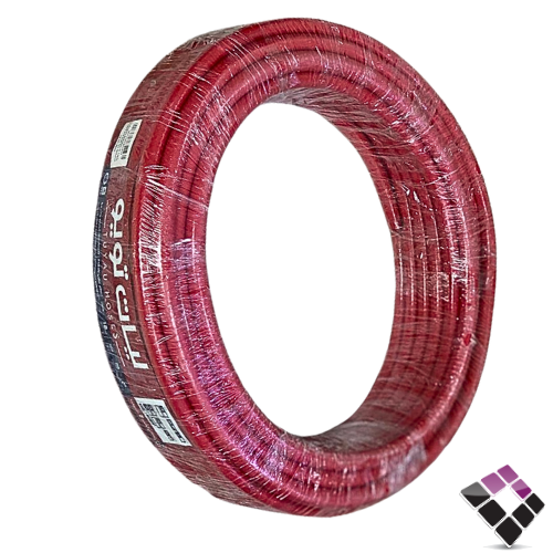 لي ماء بخيط مجدول تويو مصنع العايد PVC لون أحمر طول 40 يارد / 3/4"