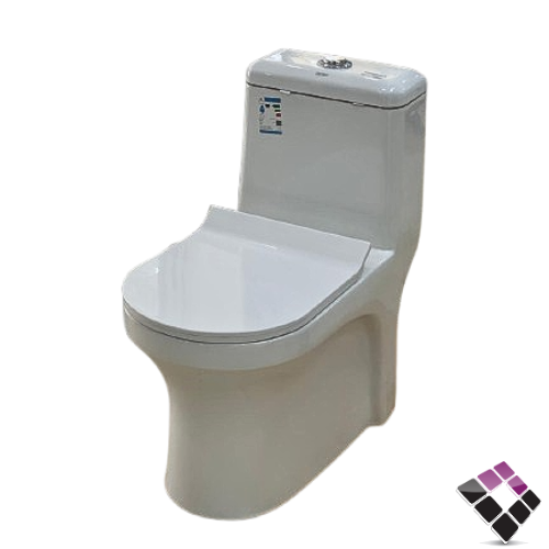 كرسي افرنجي ارضي BLANC هندي لون أبيض دائري مقاس 25CM رقم 11118