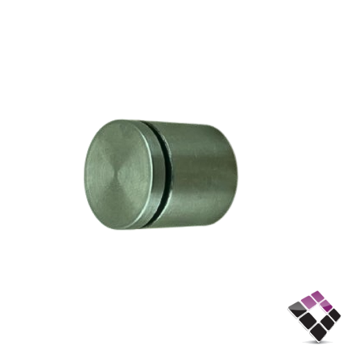 مسمار ديكور استيل مع ربل تثبيت لوحات طول 3سم سمك 3سم