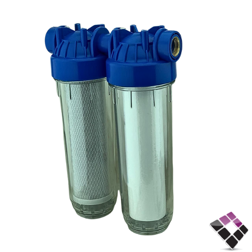 فلتر برادة شفاف مجوز TATO صيني سنة نحاس 3/4" مقاس 10"