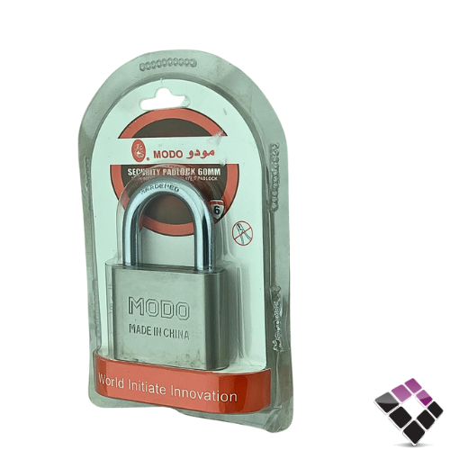 قفل فضي مودو MODO صيني مقاس 60mm