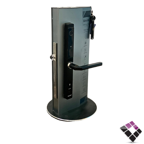 كالون باب ذكي IP65 خارجي CAVAN لون اسود BLACK موديل باب خشب رقم 8851