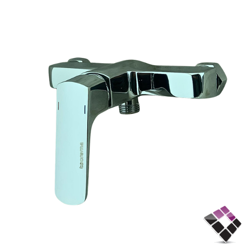 خلاط شطاف اتمتيك Teorema ايطالي موديل EDGE لون كروم ثقيل 8E21011-012C