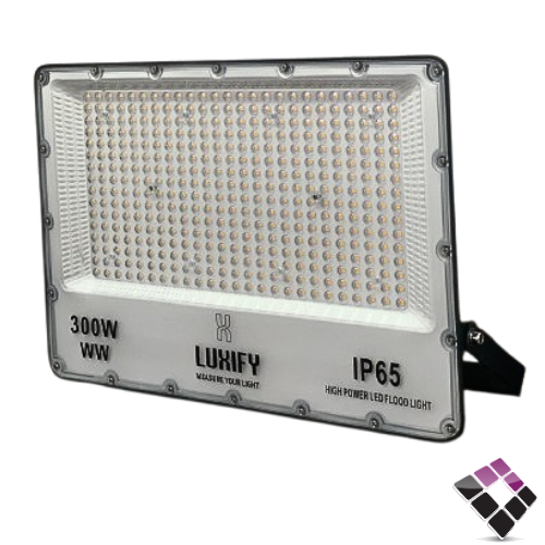كشاف كوبس خارجي فلود LED خارجي LUXIFY نقاط SMD إضاءة 3000K أصفر 300W