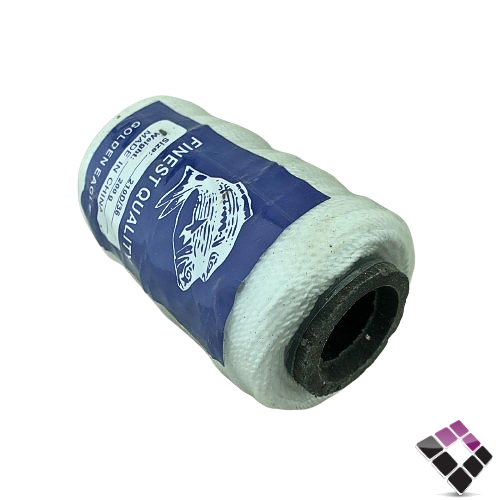 بكرة خيط بناء ابو سمكة ابيض وسط 200 جرام (210D/36)