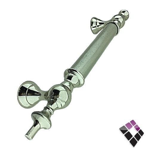 مسكة باب GOLVE METAL م/تركي 34 سم لون فضي كامل رقم 10-615