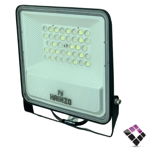 كشاف LED كوبس خارجي HAINZO شريحة SMD بروجكترإضاءة 6500K أبيض لومن 15000LM سطوع عالي 100W