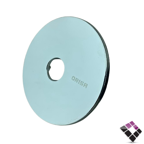 شمسية خلاط + محبس دائرية لون كروم ثقيل ORISA صيني 8ملم ×10سم رقم M85