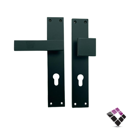 يد كالون JEWEL جويل صيني ثقيل زنك ثابت + متحرك يسار L لون أسود مطفي رقم ZP2015-L-MBLACK