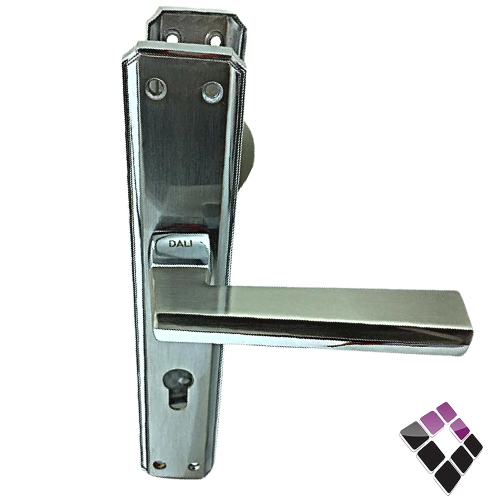 يد كالون DALI صيني ثقيل زنك ثابت + متحرك لون فضي لماع + مطفي L يسار رقم 961D/L/SN/CP