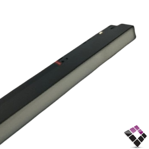 لينير مستطيل مجرى مغناطيس مجنتك موديل بنل مثلج ثابت NEW POWER جرم لون أسود 36CM إضاءة 3000K أصفر 20W رقم 103126