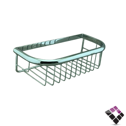 رف حمام شبك 1 دور ORISA لون كروم صيني رقم 60077