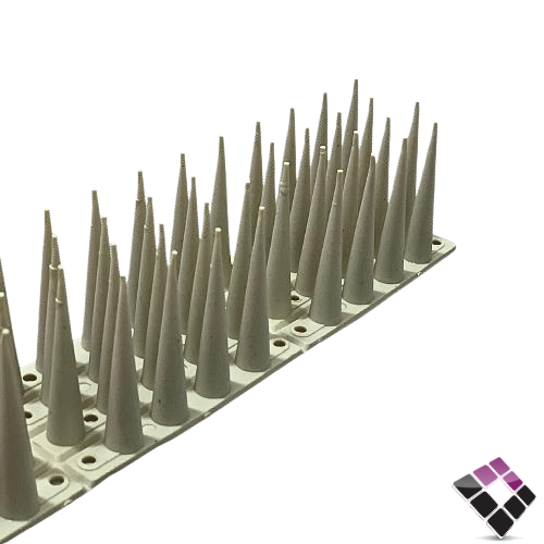 طارد طيور شوك بلاستيك 3 خط مقاس 60 سم