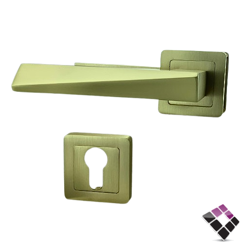 يد كالون المنيوم سكاب SKAB صيني متحرك مفصول لون ذهبي مطفي رقم A2048M-SB