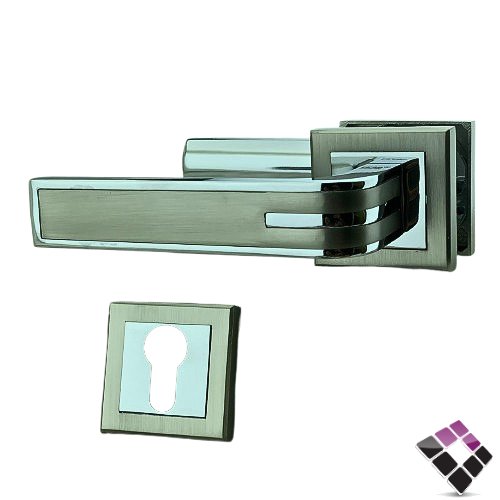 يد كالون زنك ثقيل سكاب SKAB صيني متحرك مفصول لون فضي رقم 546R-MSN-CP