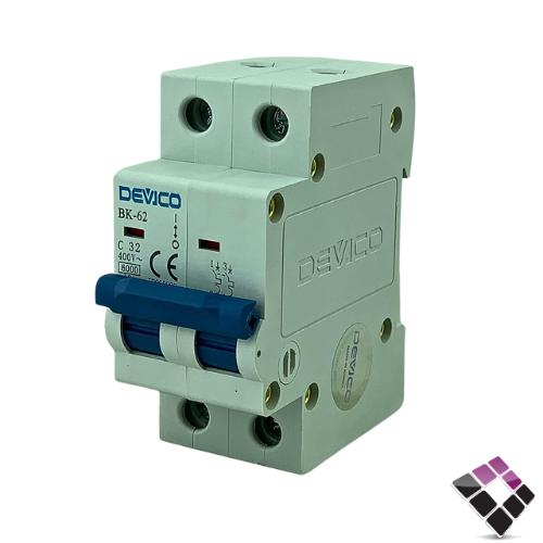 قاطع فرعي DEVJCO يونايتد كوري مجوز 2 فاز 32A