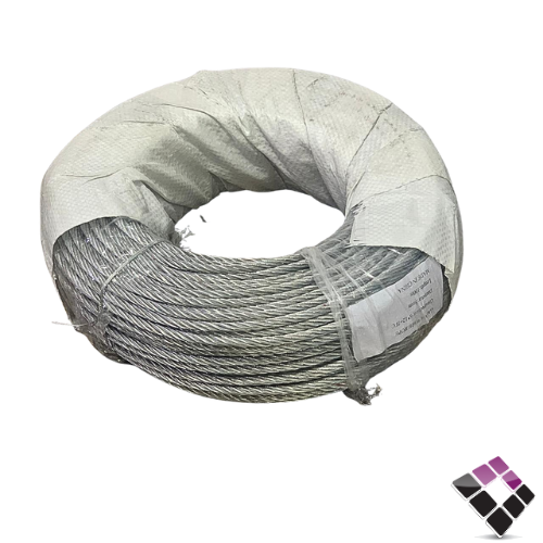 لفة واير حديد صيني 5 ملى طول 100 متر