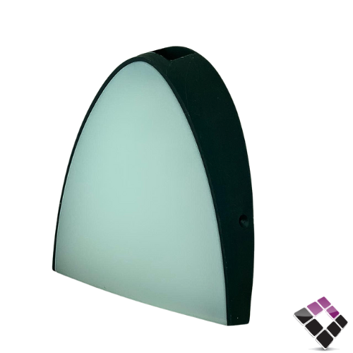 ابلك جداري LED لطش موديل بصمة U الرائد AL RAED صيني جرم أسود اضاءة أصفر من جهتين 24W رقم LB0726