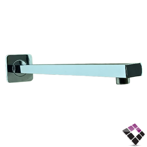 ماسورة مربعة طاسة خلاط دش دفن مخفي جداري لون كروم QUALITY صيني طول 40CM رقم Q1033