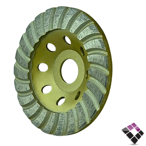 دسك صاروخ برم رخام كسر حرف عريض KIT TOOLS /TOKYO صيني لون أصفر مقاس 4.5"