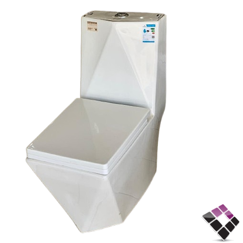 كرسي افرنجي أرضي بريم Prim صيني موديل جوهرة لون أبيض مقاس 25cm رقم 814