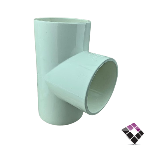 قسام عادي UPVC بلاستيك أبيض 3P الخليجية سعودي ضغط 40 مقاس 2"